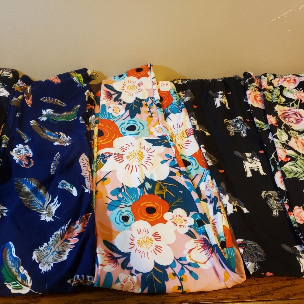 5 pairs of leggings
